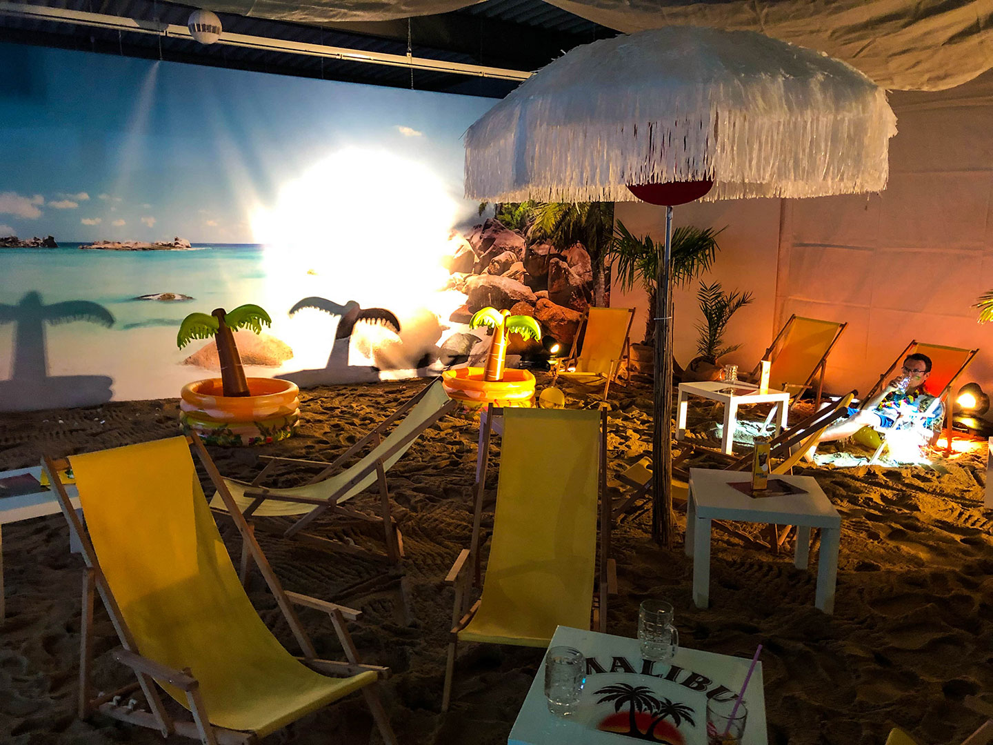 eventtalent strand sommerfest beachbar location catering relaxing